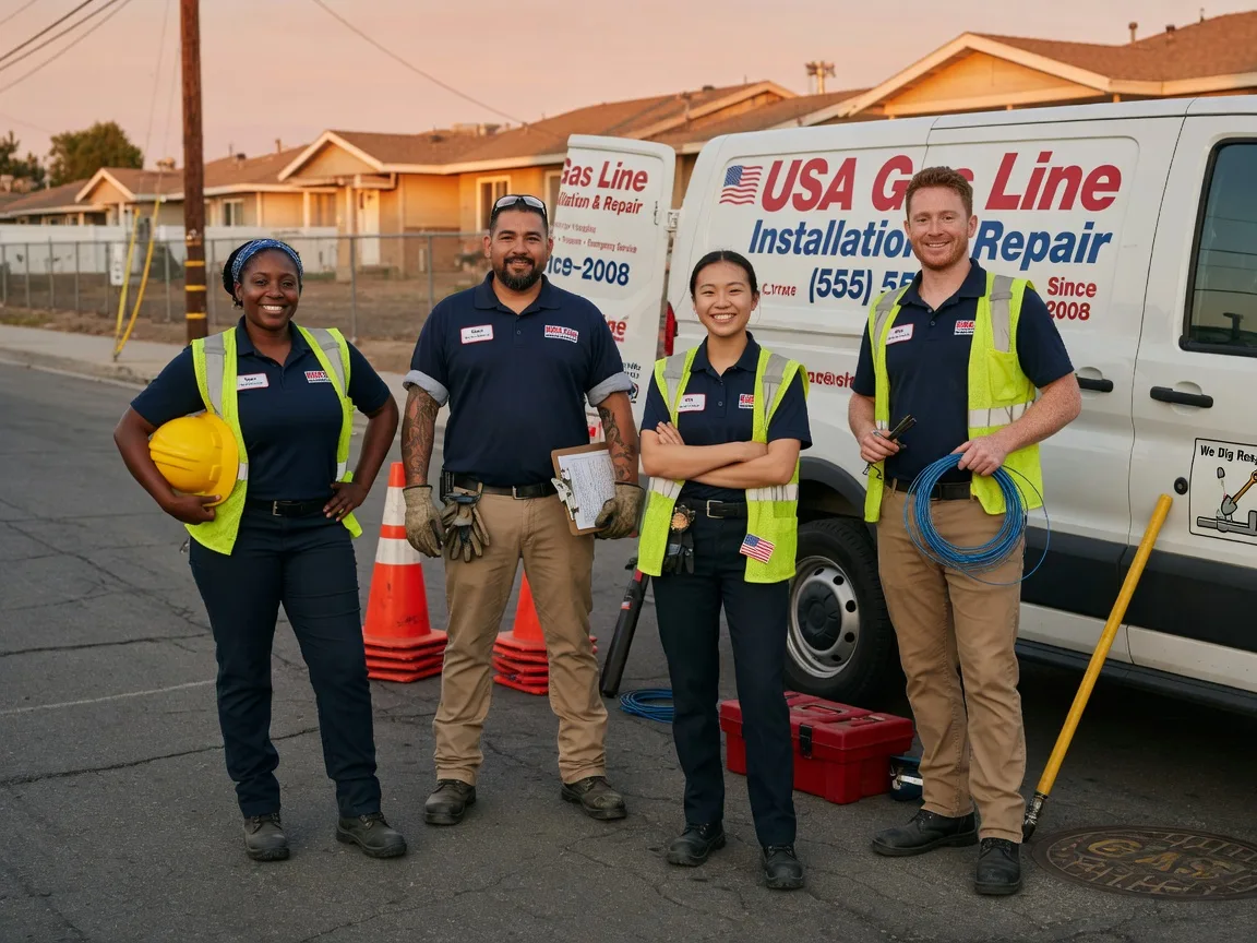 Gas Line Installation company in Morristown, SD